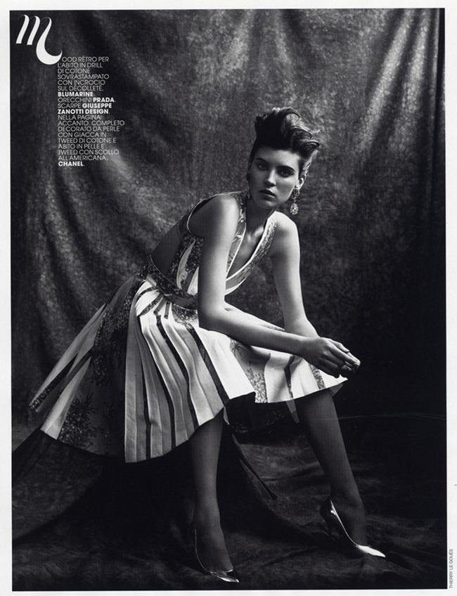MARIE CLAIRE ITALIA: ALISON NIX BY PHOTOGRAPHER THIERRY LE GOU&Egrave;S