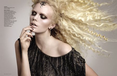 HARPER'S BAZAAR ROMANIA: ISA ASKLOF IN "BELLE DEJOURS" BY SYLVIE MALFRAY