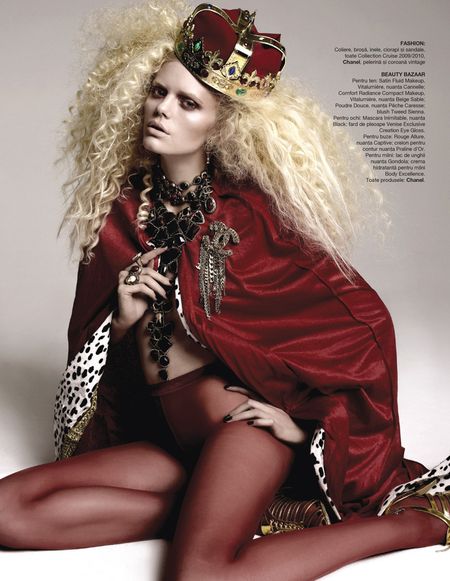 HARPER'S BAZAAR ROMANIA: ISA ASKLOF IN "BELLE DEJOURS" BY SYLVIE MALFRAY