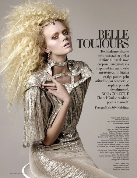 HARPER'S BAZAAR ROMANIA: ISA ASKLOF IN "BELLE DEJOURS" BY SYLVIE MALFRAY
