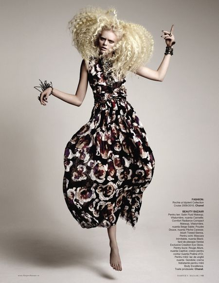 HARPER'S BAZAAR ROMANIA: ISA ASKLOF IN "BELLE DEJOURS" BY SYLVIE MALFRAY
