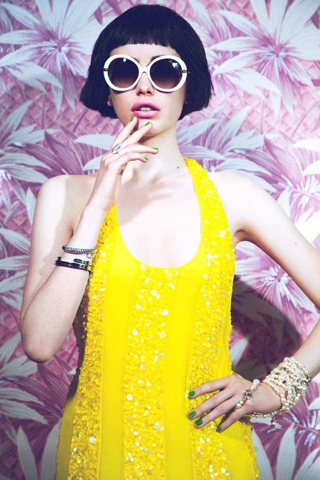GLAMOUR MEXICO: SARAH STEPHENS BY PHOTOGRAPHER YOSSI MICHAELI