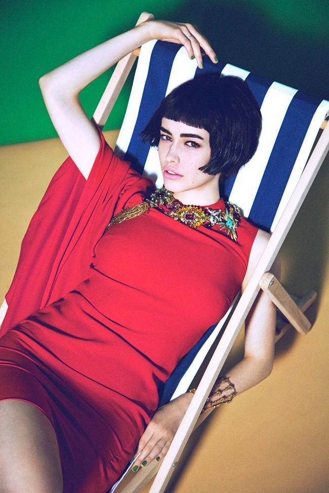 GLAMOUR MEXICO: SARAH STEPHENS BY PHOTOGRAPHER YOSSI MICHAELI