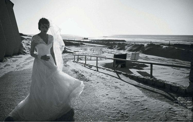 Isabeli Fontana By Peter Lindbergh  For Vogue Paris