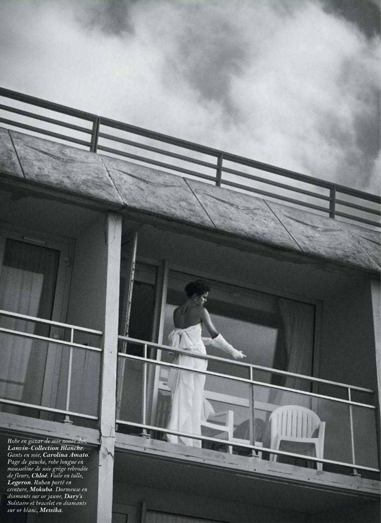 Isabeli Fontana By Peter Lindbergh  For Vogue Paris