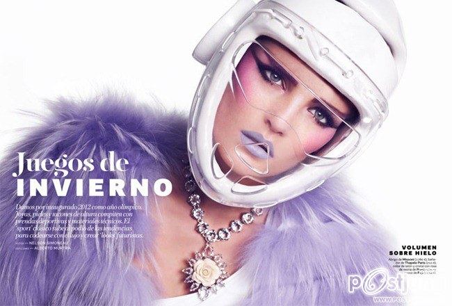 S MODA MAGAZINE: ALEXINA IN "JUEGOS DE INVIERNO" BY PHOTOGRAPHER NELSON SIMONEAU