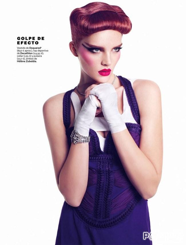 S MODA MAGAZINE: ALEXINA IN "JUEGOS DE INVIERNO" BY PHOTOGRAPHER NELSON SIMONEAU