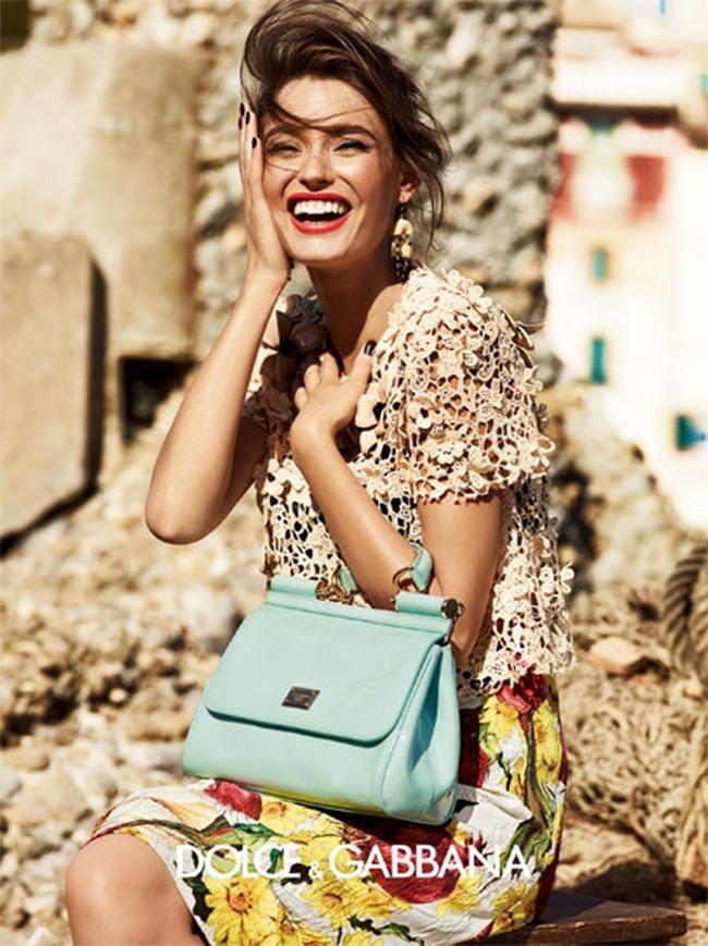 CAMPAIGN: BIANCA BALTI & MONICA BELLUCCI FOR DOLCE & GABBANA SPRING 2012 BY PHOTOGRAPHER GIAMPAOLO S