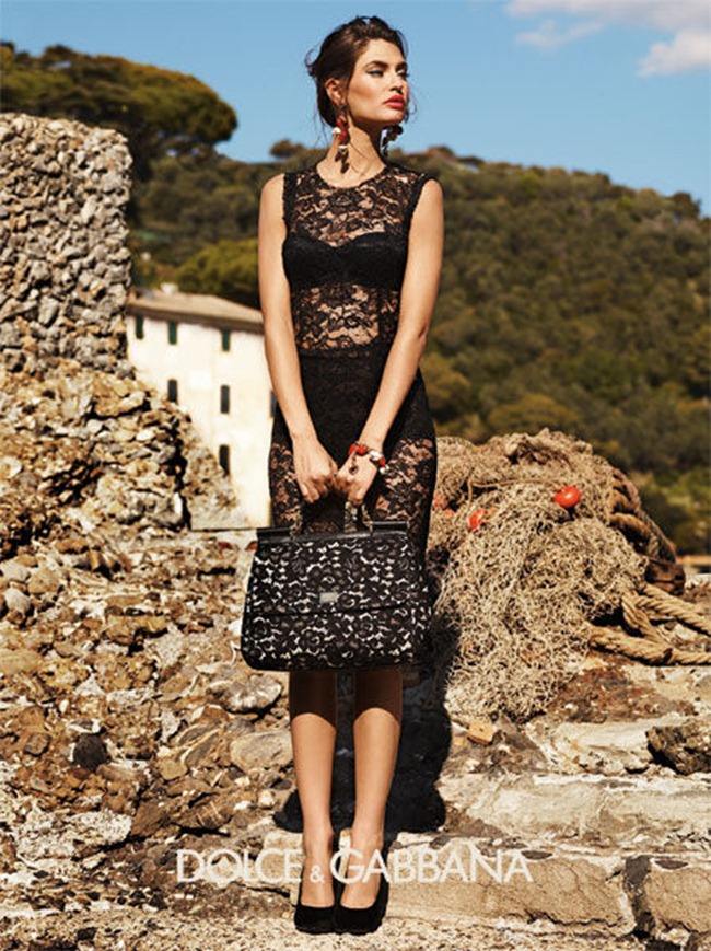 CAMPAIGN: BIANCA BALTI & MONICA BELLUCCI FOR DOLCE & GABBANA SPRING 2012 BY PHOTOGRAPHER GIAMPAOLO S