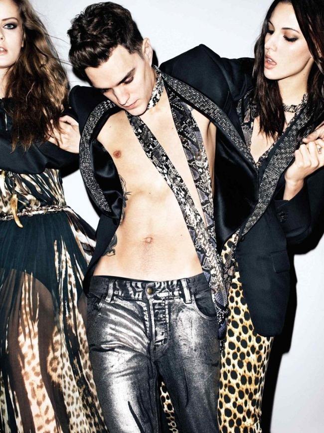 CAMPAIGN: LINDSEY WIXSON, JOSH BEECH, BENJAMIN EIDEM, JAC JAGACIAK & RUBY ALDRIDGE FOR JUST CAVALLI