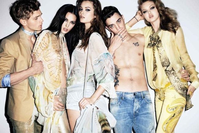 CAMPAIGN: LINDSEY WIXSON, JOSH BEECH, BENJAMIN EIDEM, JAC JAGACIAK & RUBY ALDRIDGE FOR JUST CAVALLI