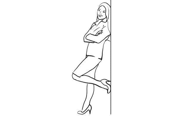 21 Female model camera position