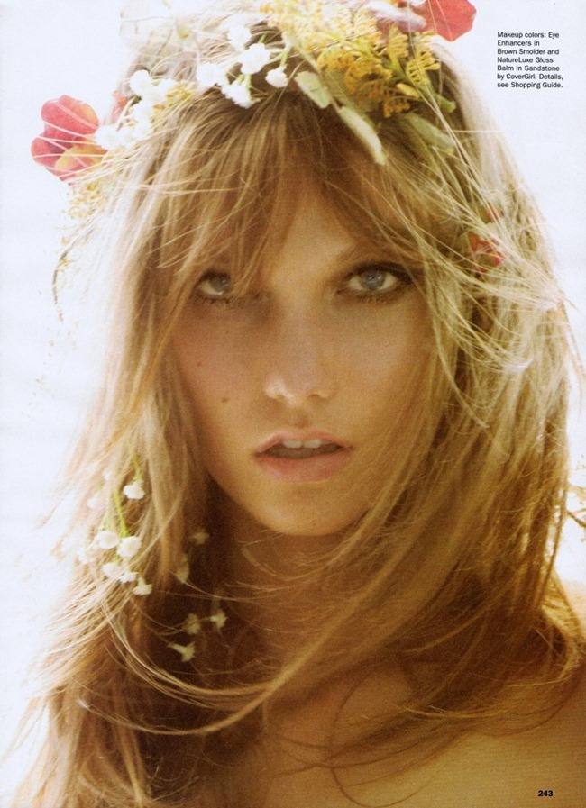 ALLURE MAGAZINE: KARLIE KLOSS IN "BEST OF BEAUTY" BY PHOTOGRAPHER MARIO TESTINO