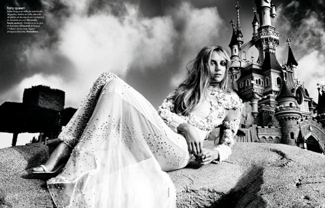 ELLE FRANCE: HEATHER MARKS IN "FASHION PARADE" BY PHOTOGRAPHER DAVID BURTON