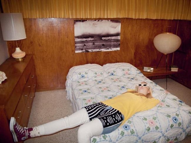 A MAGAZINE: ELLE FANNING IN "RODARTE" BY PHOTOGRAPHER BILL OWENS