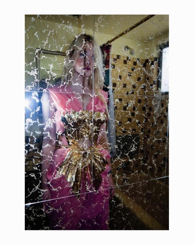 A MAGAZINE: ELLE FANNING IN "RODARTE" BY PHOTOGRAPHER BILL OWENS