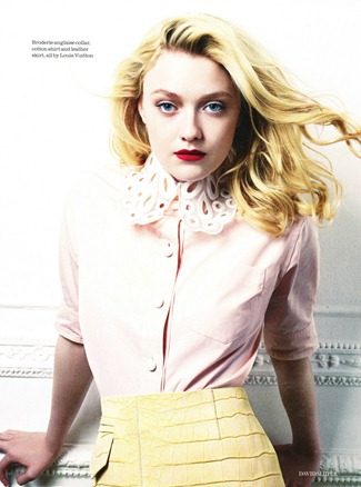 ELLE UK: DAKOTA FANNING IN "DAKOTA WILL SEE YOU NOW..." BY PHOTOGRAPHER DAVID SLIJPER