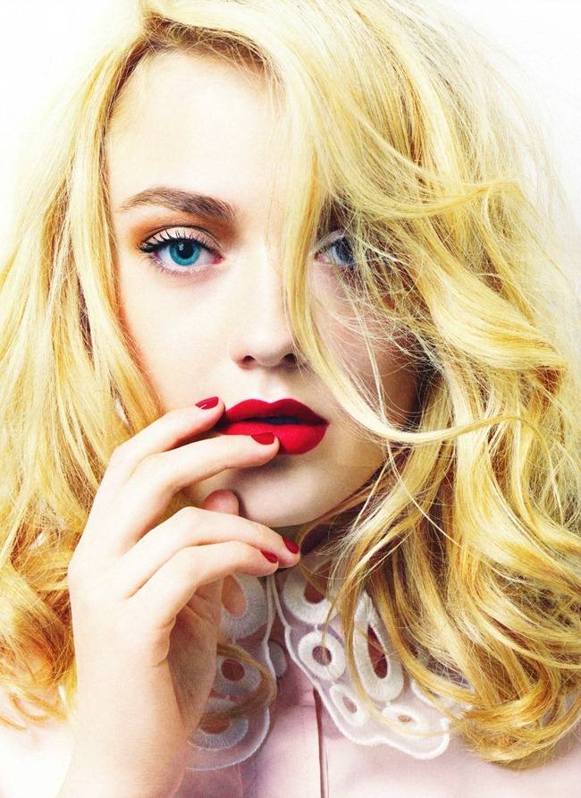 ELLE UK: DAKOTA FANNING IN "DAKOTA WILL SEE YOU NOW..." BY PHOTOGRAPHER DAVID SLIJPER