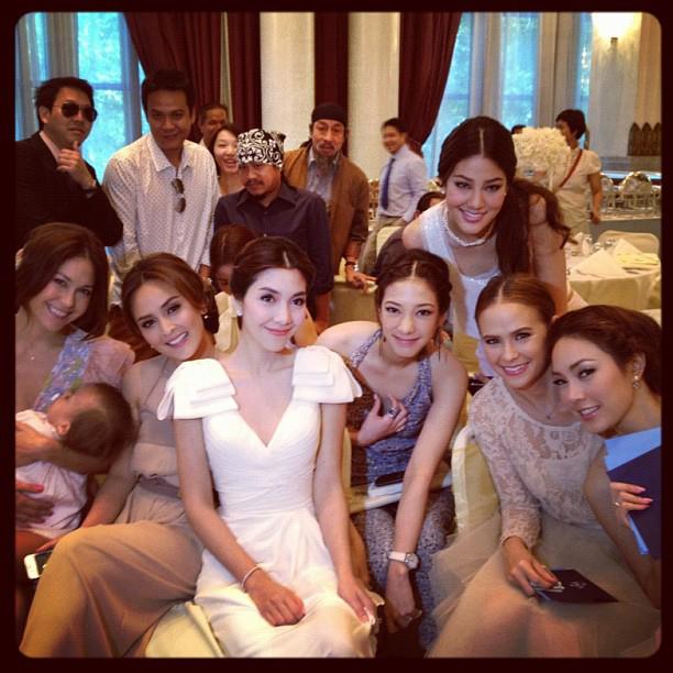 [Pics] บรรยากาศงานแต่งของ "วุ้นเส้น - ชาคริต"