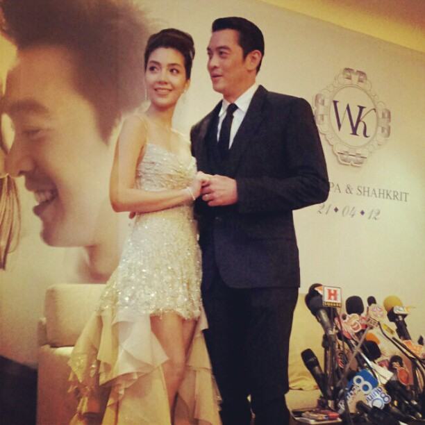[Pics] บรรยากาศงานแต่งของ "วุ้นเส้น - ชาคริต"