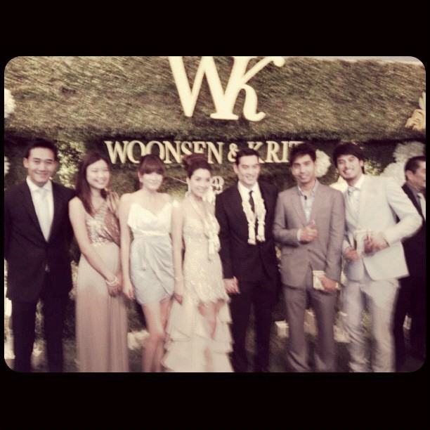 [Pics] บรรยากาศงานแต่งของ "วุ้นเส้น - ชาคริต"