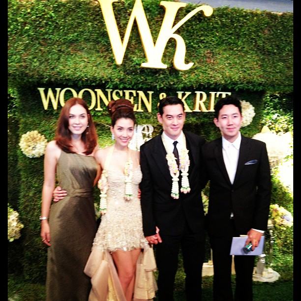 [Pics] บรรยากาศงานแต่งของ "วุ้นเส้น - ชาคริต"