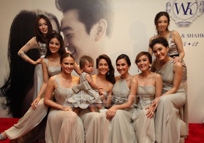 [Pics] บรรยากาศงานแต่งของ "วุ้นเส้น - ชาคริต"