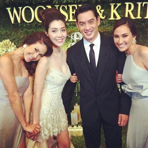 [Pics] บรรยากาศงานแต่งของ "วุ้นเส้น - ชาคริต"