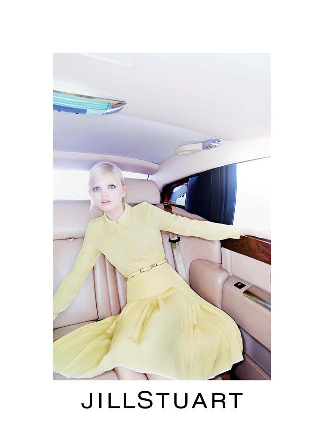 CAMPAIGN: DAPHNE GROENVELD IN JIL STUART SPRING 2012 BY PHOTOGRAPHER MARIO SORRENTI