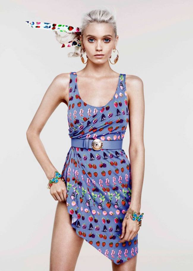 LOOKBOOK: ABBEY LEE KERSHAW FOR VERSACE FOR H&M CRUISE 2012