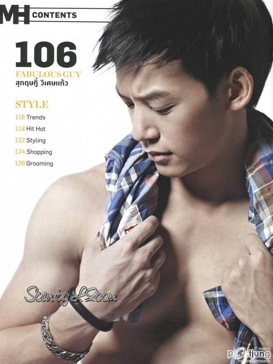 บี้-สุกฤษฎิ์ วิเศษแก้ว @ MEN'S HEALTH no.68 May 2012