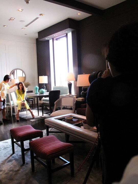 พิ้งกี้ สาวิกา เบื้องหลังถ่ายแบบนิตยสาร ชีวจิต no.326 May 2012