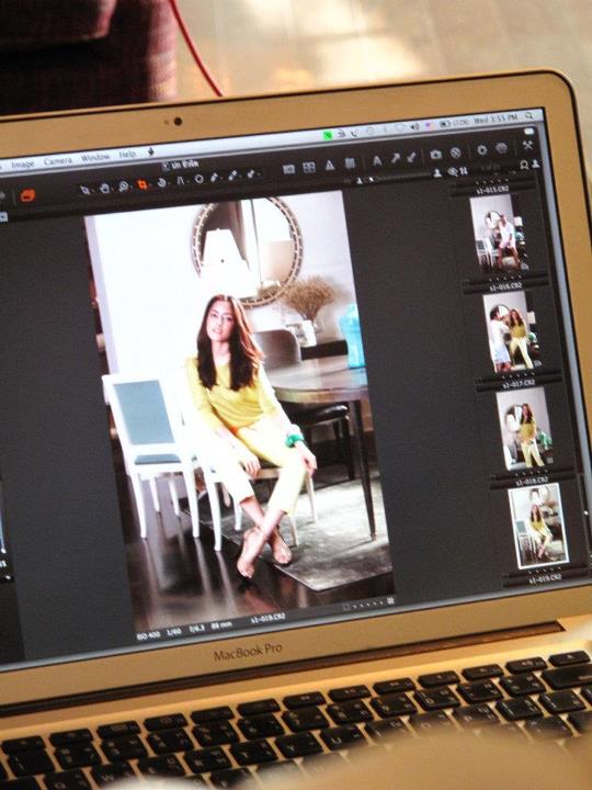 พิ้งกี้ สาวิกา เบื้องหลังถ่ายแบบนิตยสาร ชีวจิต no.326 May 2012