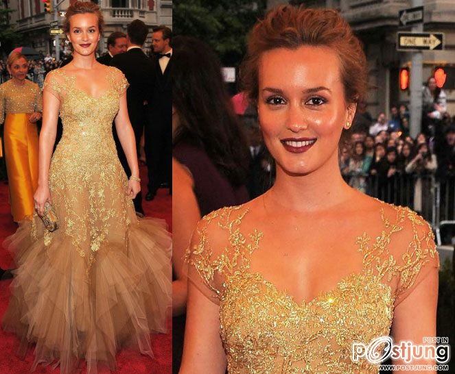 ..Leighton Meester สวมเดรสของ Ma