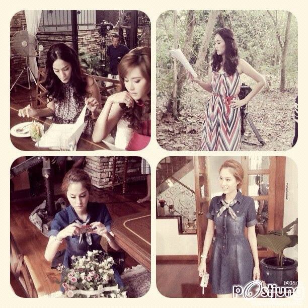 เบื้องหลังกองละคร เกิดเป็นหงส์ (สวยหล่อจริง)