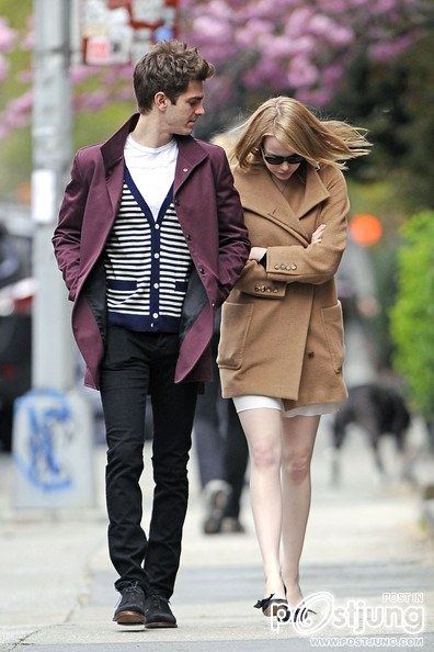 เอ็มม่า สโตน เเละ แอนดรู กาฟิล