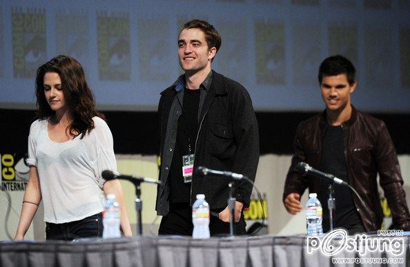Kristen Stewart , Robert Pattinson , Taylor Lautner