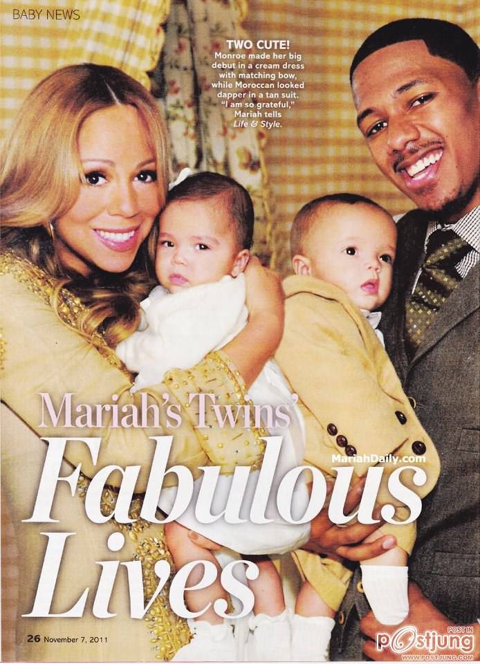 Love family: Mariah Carey