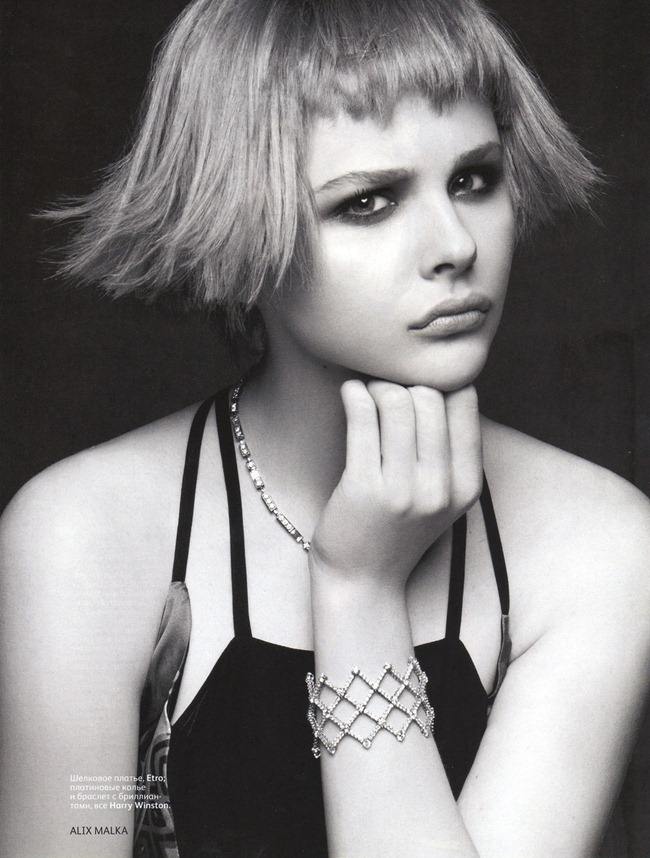 VOGUE RUSSIA: CHLO&Euml; MORETZ BY PHOTOGRAPHER ALEX MALIKA