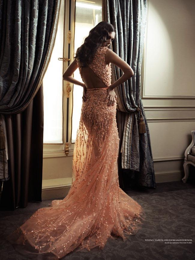 L'OFFICIEL UKRAINE: DOVILE VIRSILAITE IN "TIME'S UP" BY PHOTOGRAPHER GILBERT FRANCOIS