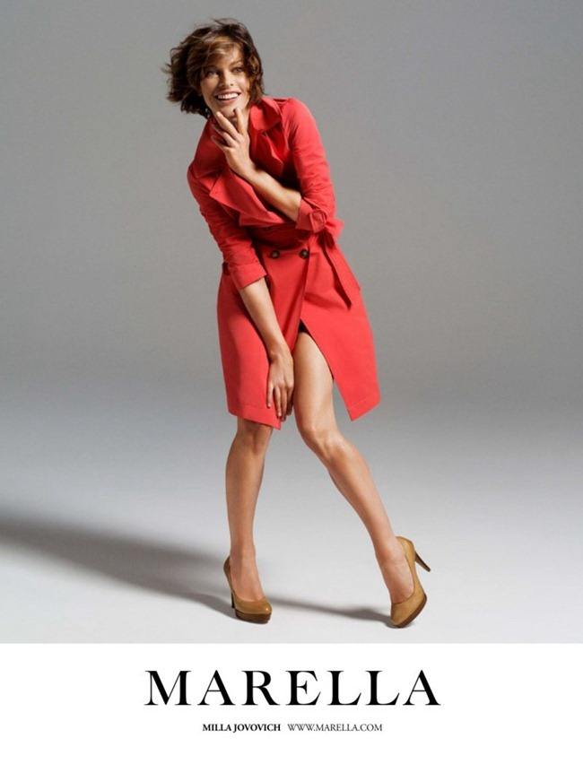 CAMPAIGN: MILLA JOVOVICH FOR MARELLA SPRING 2012 BY PHOTOGRAPHERS INEZ & VINOODH