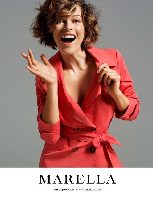 CAMPAIGN: MILLA JOVOVICH FOR MARELLA SPRING 2012 BY PHOTOGRAPHERS INEZ & VINOODH
