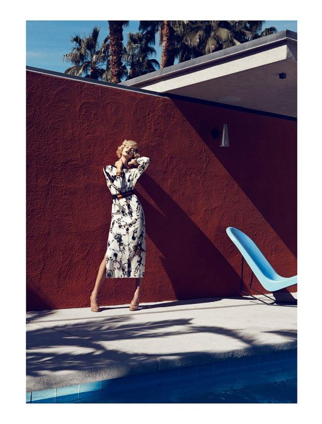 HARPER'S BAZAAR MAGAZINE: BETTE FRANKE BY PHOTOGRAPHER LACHLAN BAILEY
