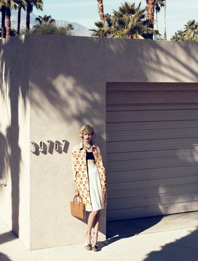 HARPER'S BAZAAR MAGAZINE: BETTE FRANKE BY PHOTOGRAPHER LACHLAN BAILEY