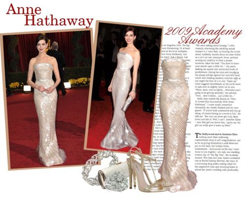 แฟชั่น แต่งตัวสวยสไตล์ Anne Hathaway