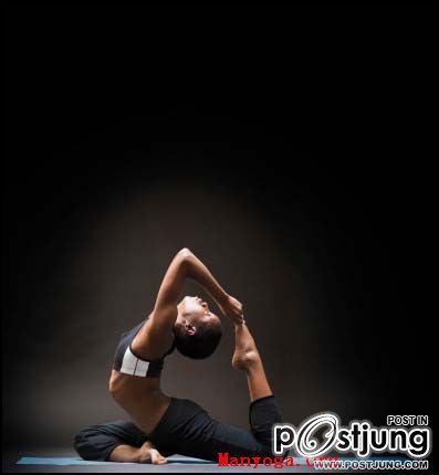 Black and gray yoga depth