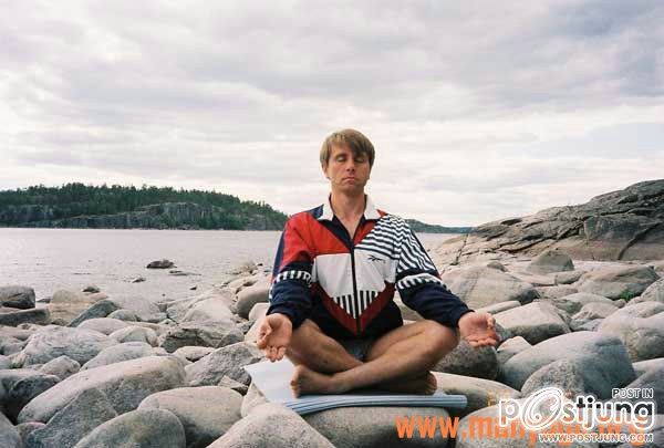 Black and gray yoga depth