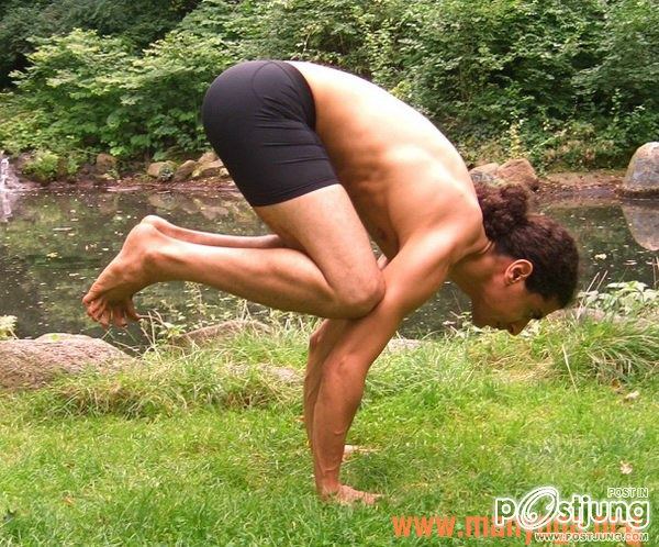 Black and gray yoga depth