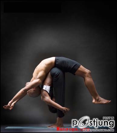 Black and gray yoga depth