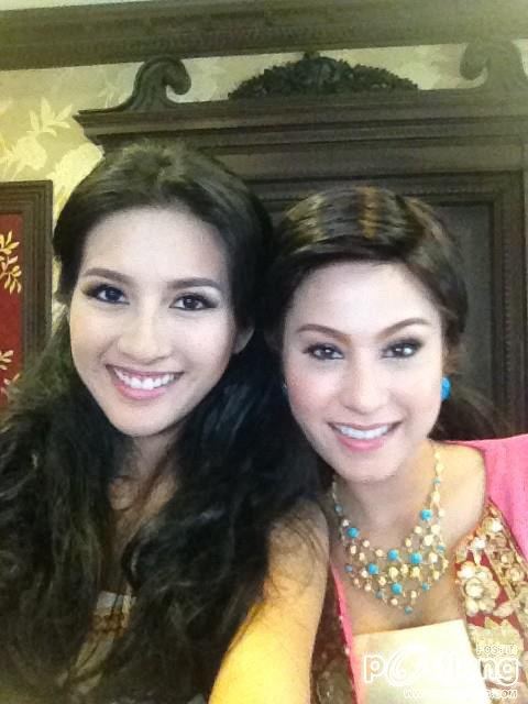 ขวัญ อุษามณี ณ กองละครฟ้าจรดทรายล่าสุด
